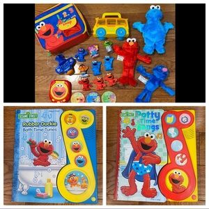 Sesame Street Toy & Lunchbox Lot